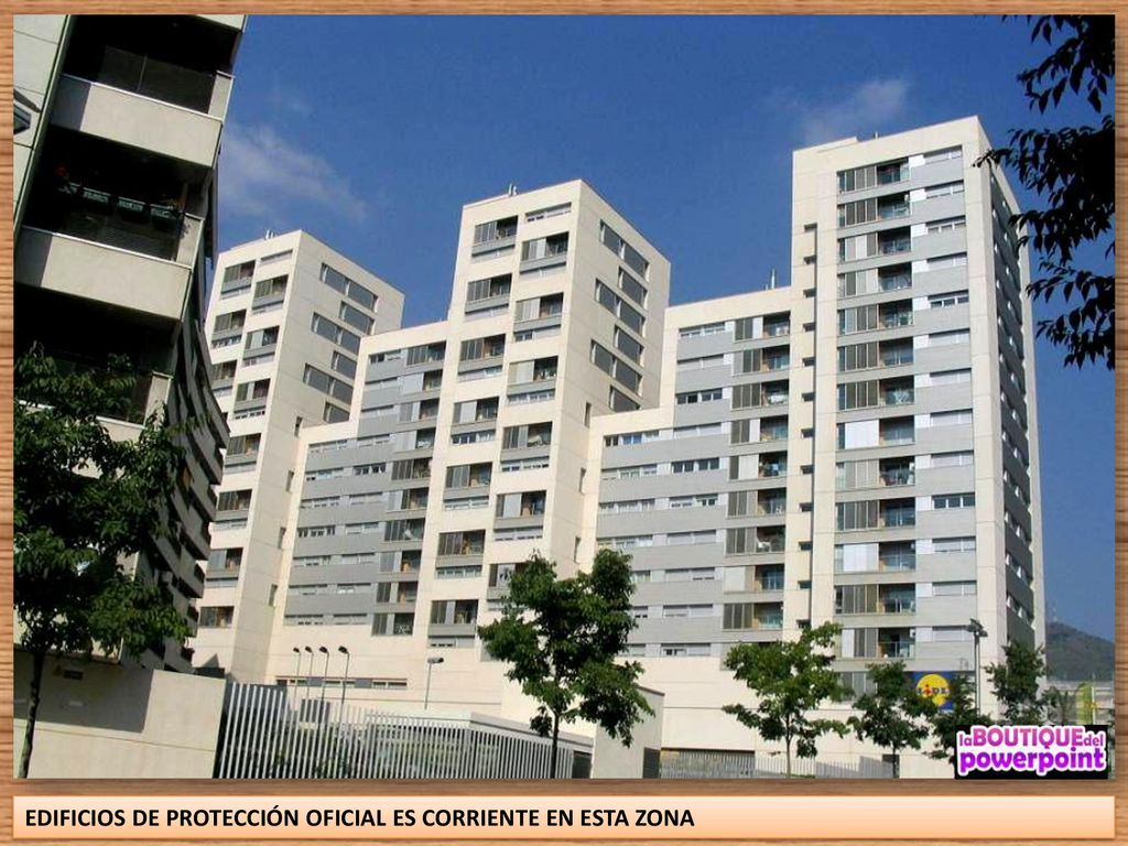 EDIFICIOS DE PROTECCIÓN OFICIAL ES CORRIENTE EN ESTA ZONA