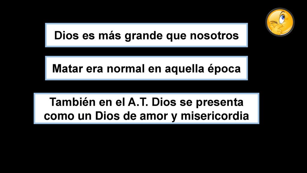 Dios es más grande que nosotros Matar era normal en aquella época
