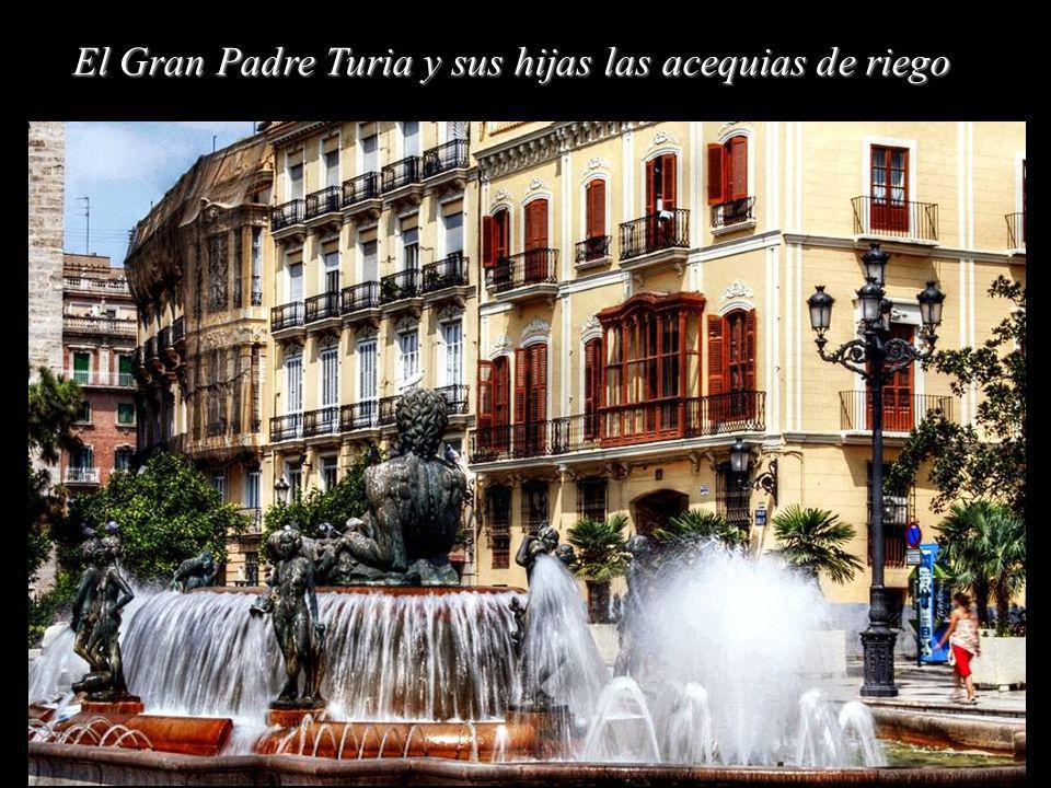 El Gran Padre Turia y sus hijas las acequias de riego