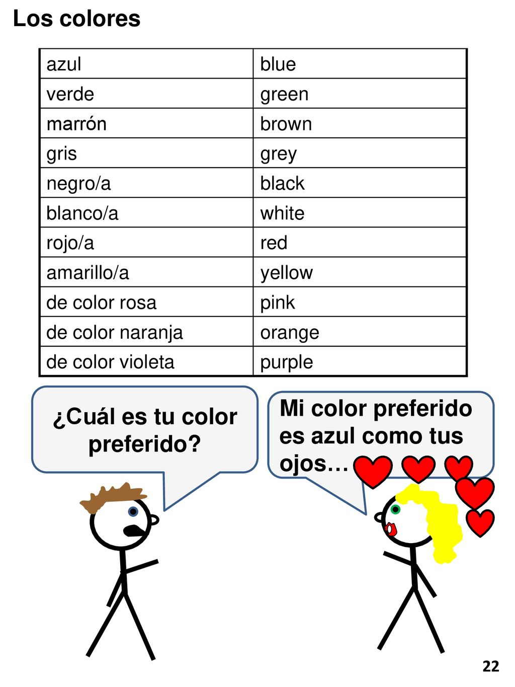 ¿Cuál es tu color preferido