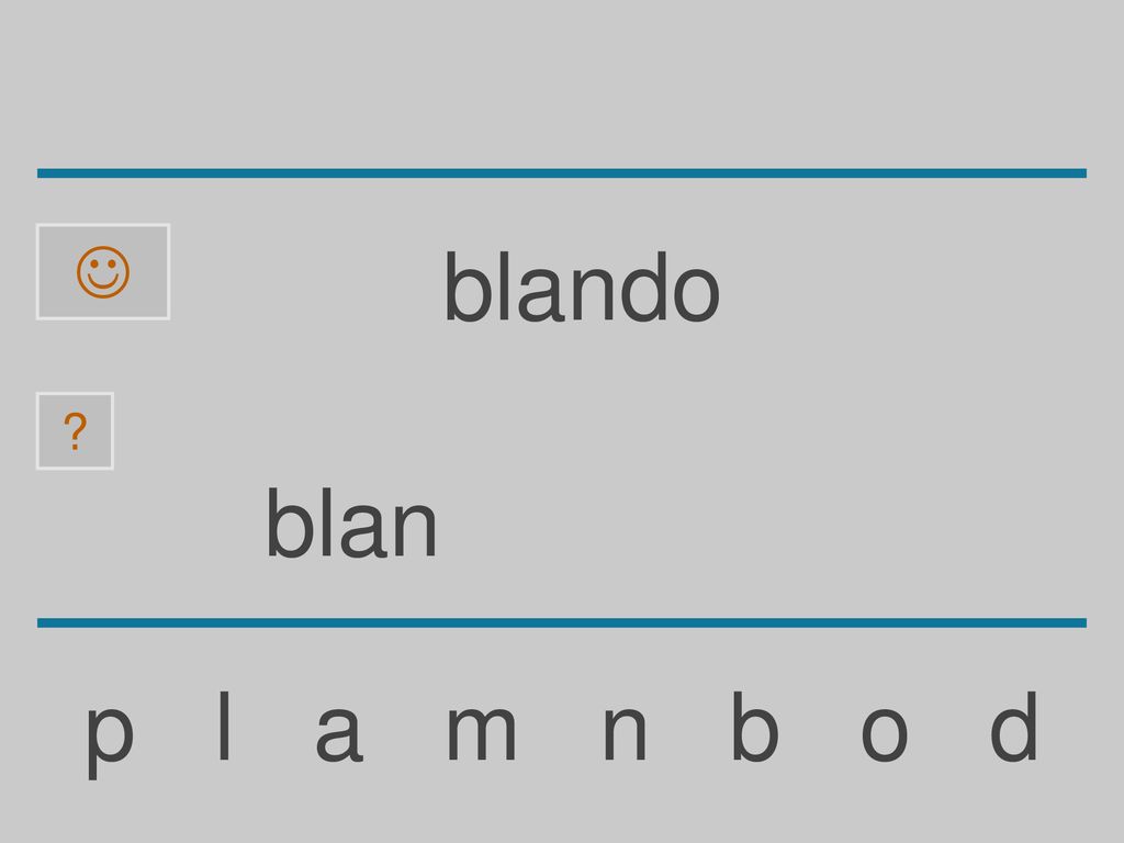  blando blan p l a m n b o d