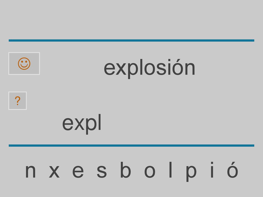  explosión expl n x e s b o l p i ó