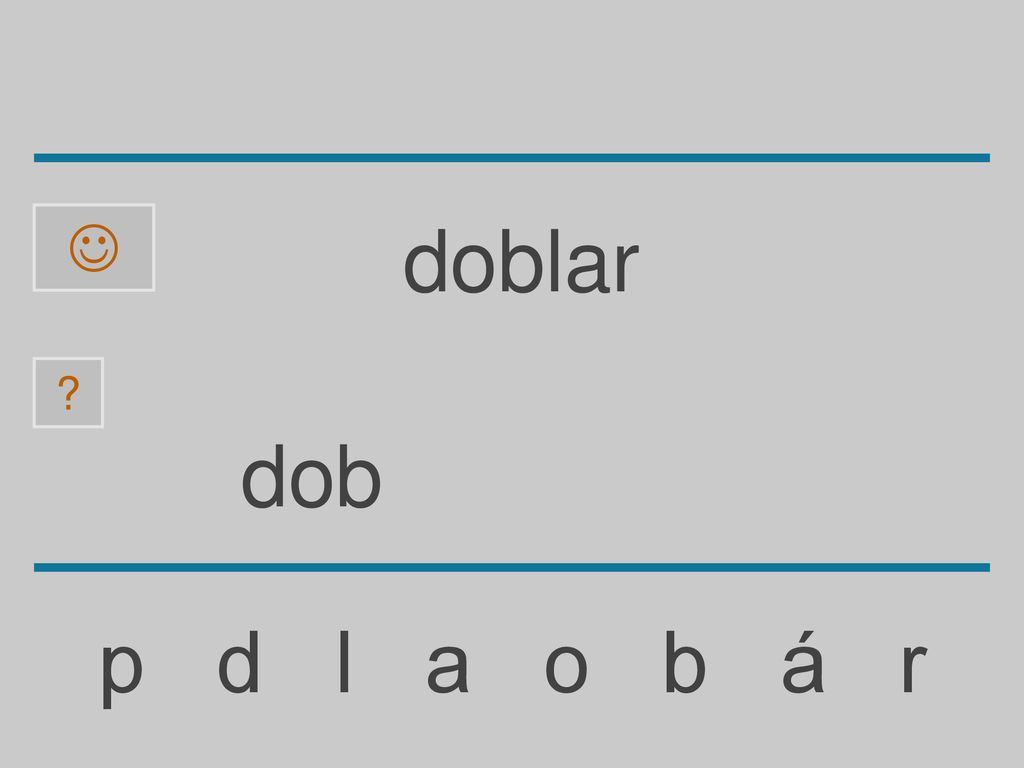  doblar dob p d l a o b á r
