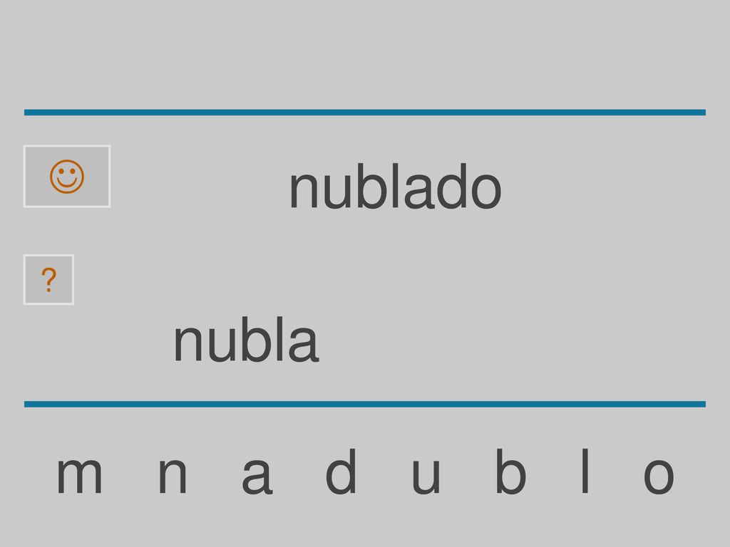  nublado nubla m n a d u b l o