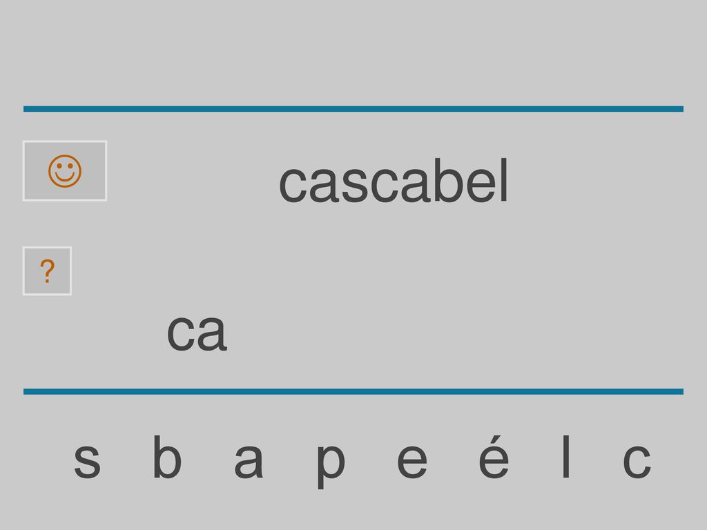  cascabel ca s b a p e é l c