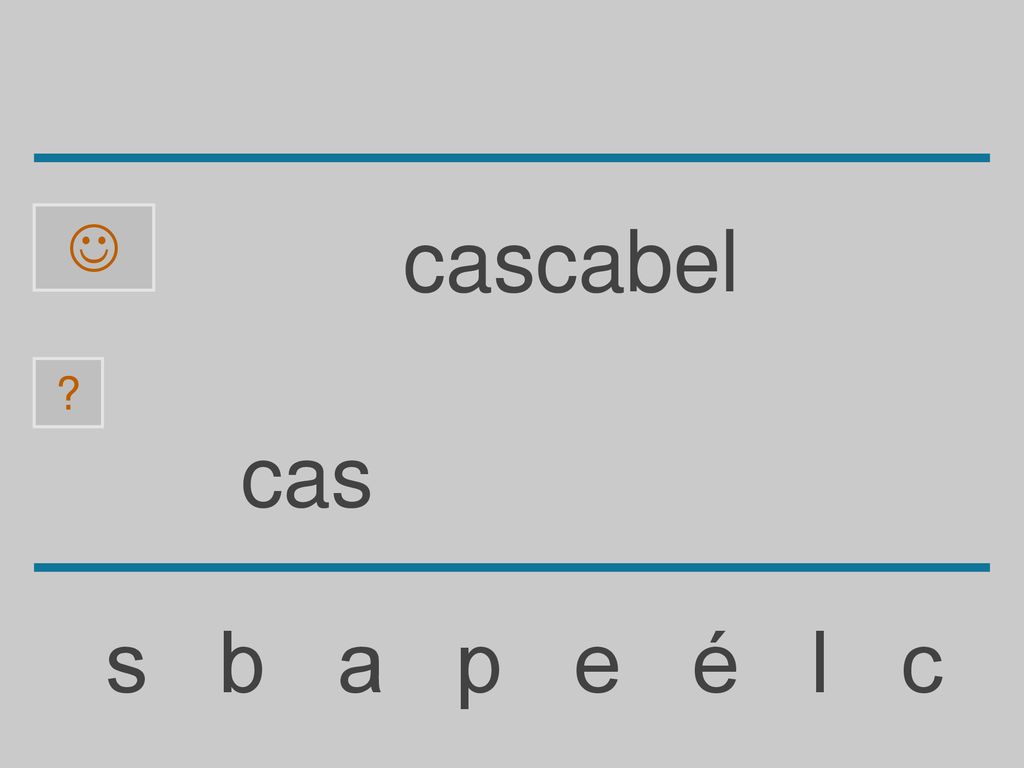  cascabel cas s b a p e é l c
