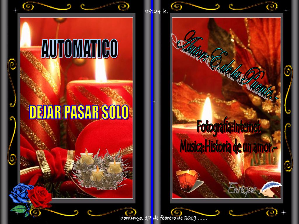 Musica:Historia de un amor.- domingo, 17 de febrero de 2019 ……