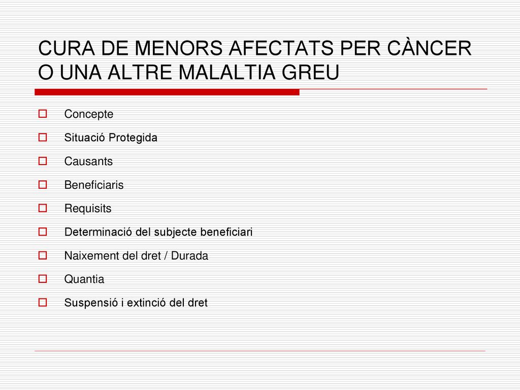 CURA DE MENORS AFECTATS PER CÀNCER O UNA ALTRE MALALTIA GREU