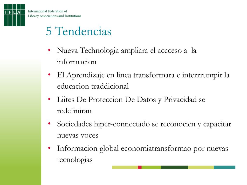 5 Tendencias Nueva Technologia ampliara el accceso a la informacion
