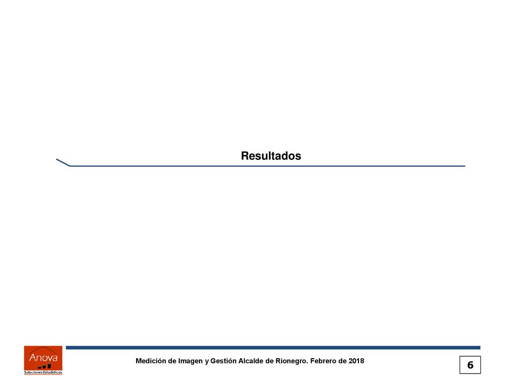 Resultados Medición de Imagen y Gestión Alcalde de Rionegro. Febrero de