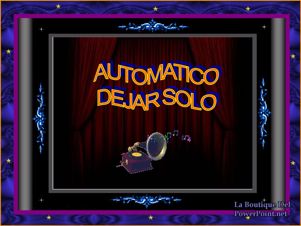 AUTOMATICO DEJAR SOLO DAVID NIVEN La Boutique Del PowerPoint.net