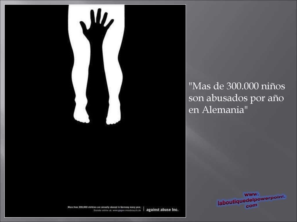 Mas de niños son abusados por año en Alemania