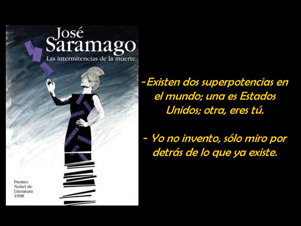 Yo no invento, sólo miro por detrás de lo que ya existe.