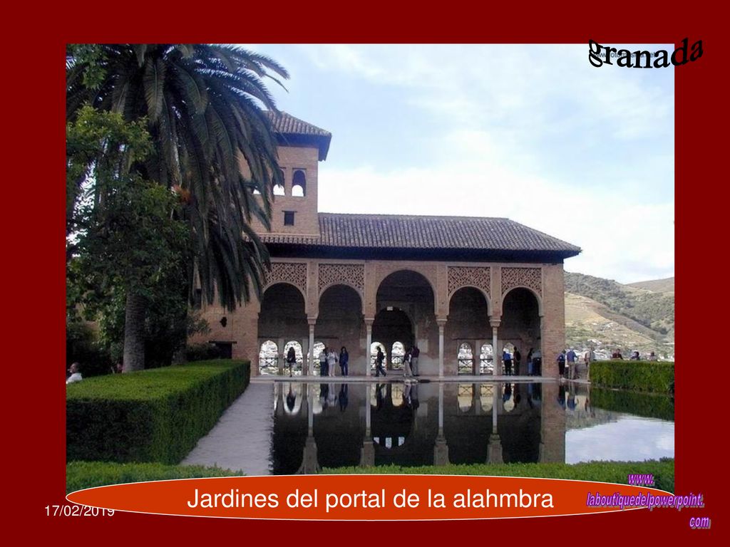 granada Jardines del portal de la alahmbra 17/02/2019 www.