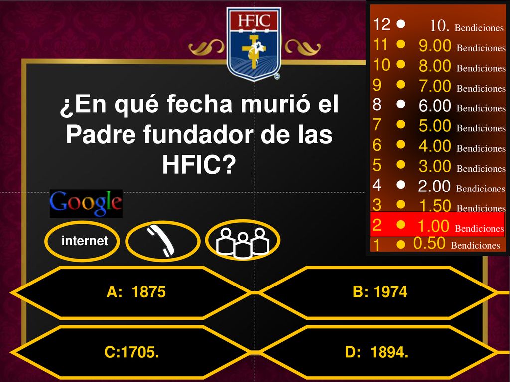¿En qué fecha murió el Padre fundador de las HFIC