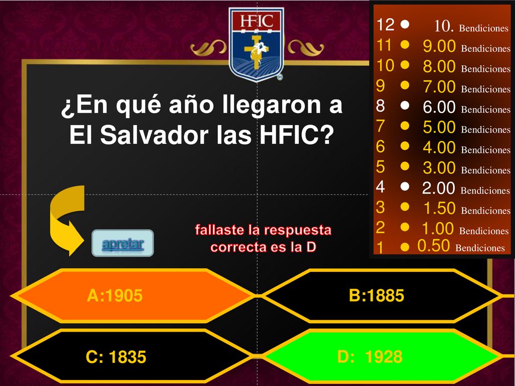¿En qué año llegaron a El Salvador las HFIC