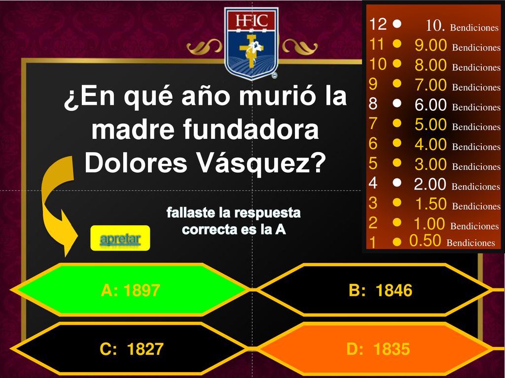 ¿En qué año murió la madre fundadora Dolores Vásquez