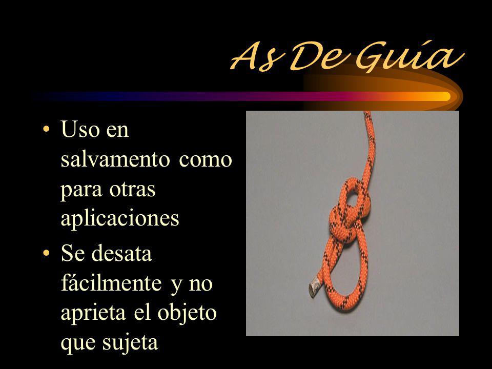 As De Guía Uso en salvamento como para otras aplicaciones