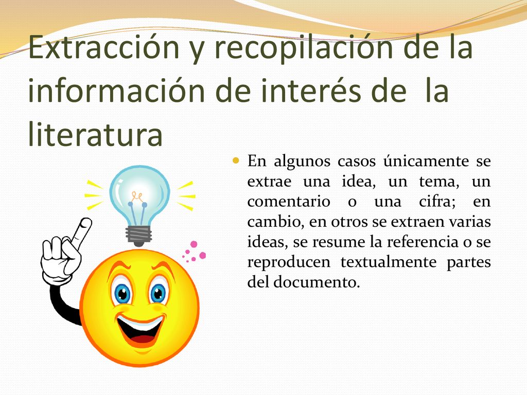 Extracción y recopilación de la información de interés de la literatura