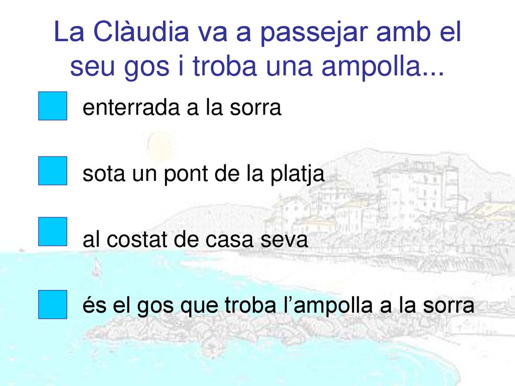 La Clàudia va a passejar amb el seu gos i troba una ampolla...