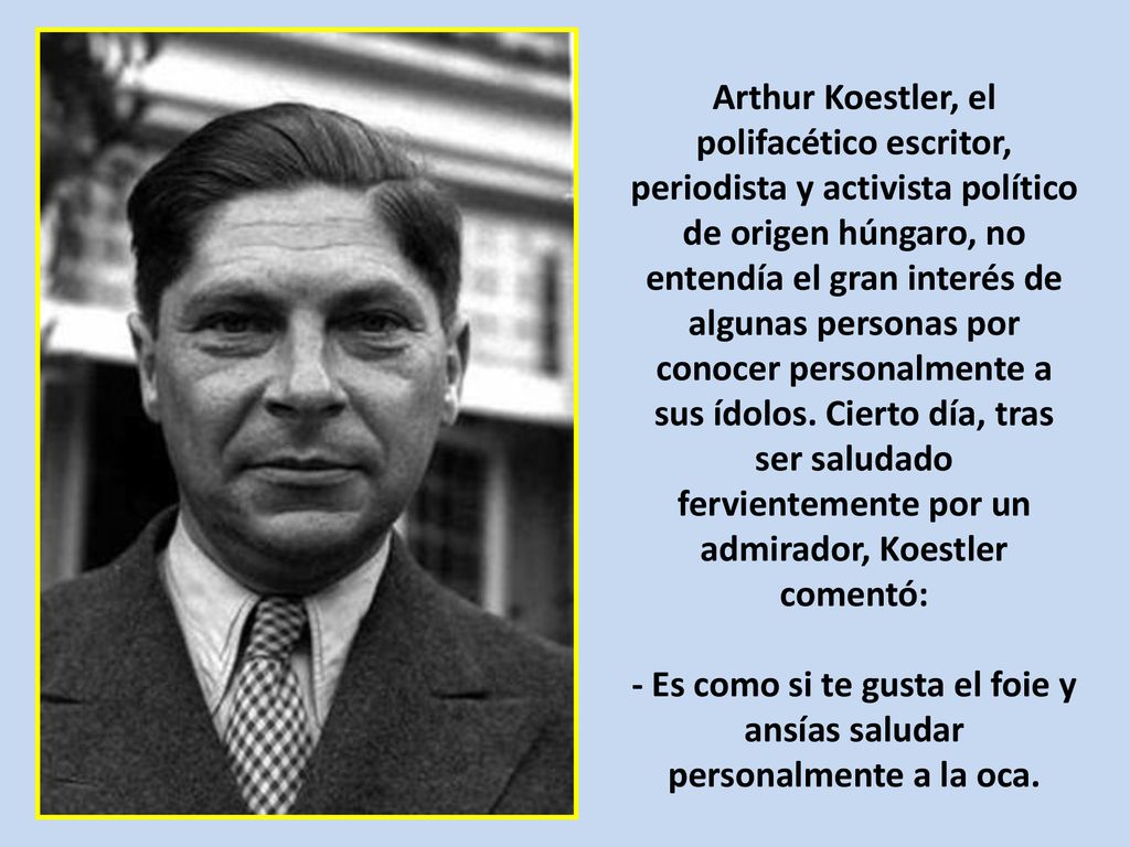 - Es como si te gusta el foie y ansías saludar personalmente a la oca.