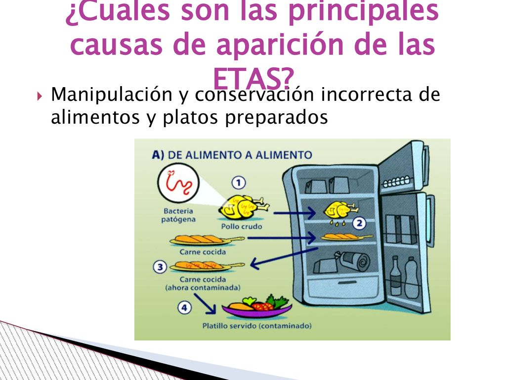 ¿Cuales son las principales causas de aparición de las ETAS