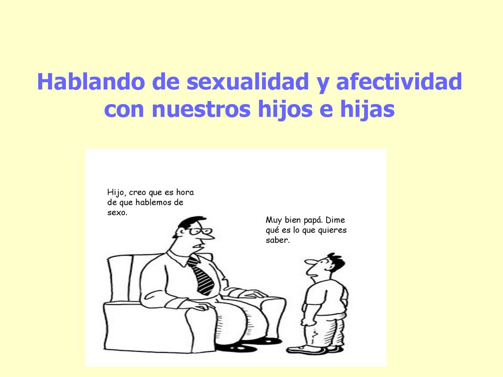 Hablando de sexualidad y afectividad con nuestros hijos e hijas