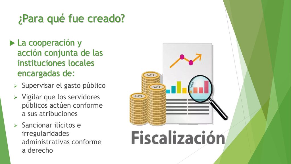 ¿Para qué fue creado La cooperación y acción conjunta de las instituciones locales encargadas de: