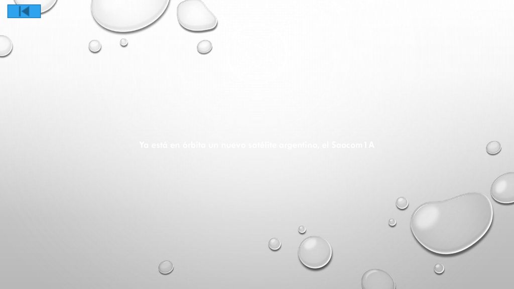 Ya está en órbita un nuevo satélite argentino, el Saocom1A