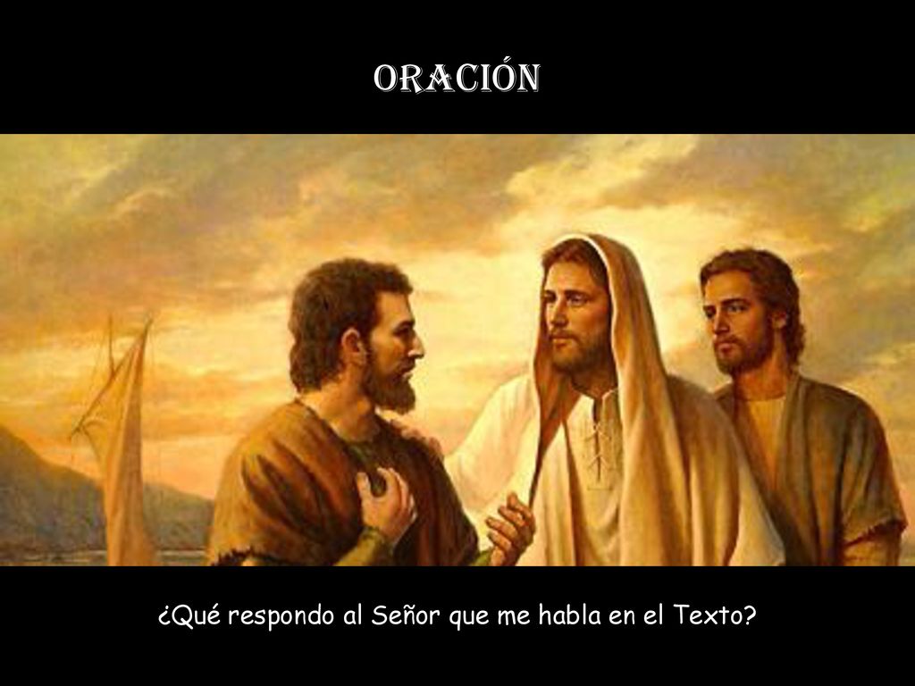 ¿Qué respondo al Señor que me habla en el Texto