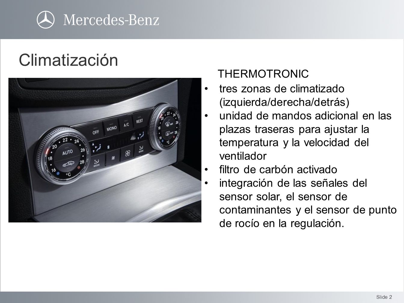 Climatización THERMOTRONIC