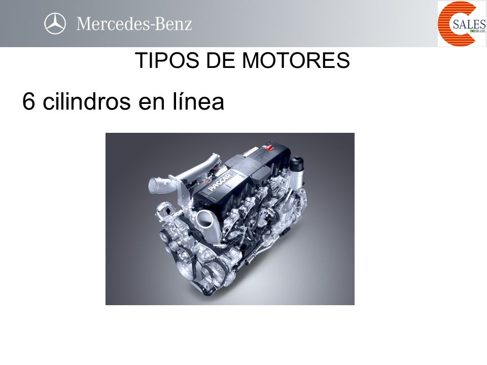 TIPOS DE MOTORES 6 cilindros en línea