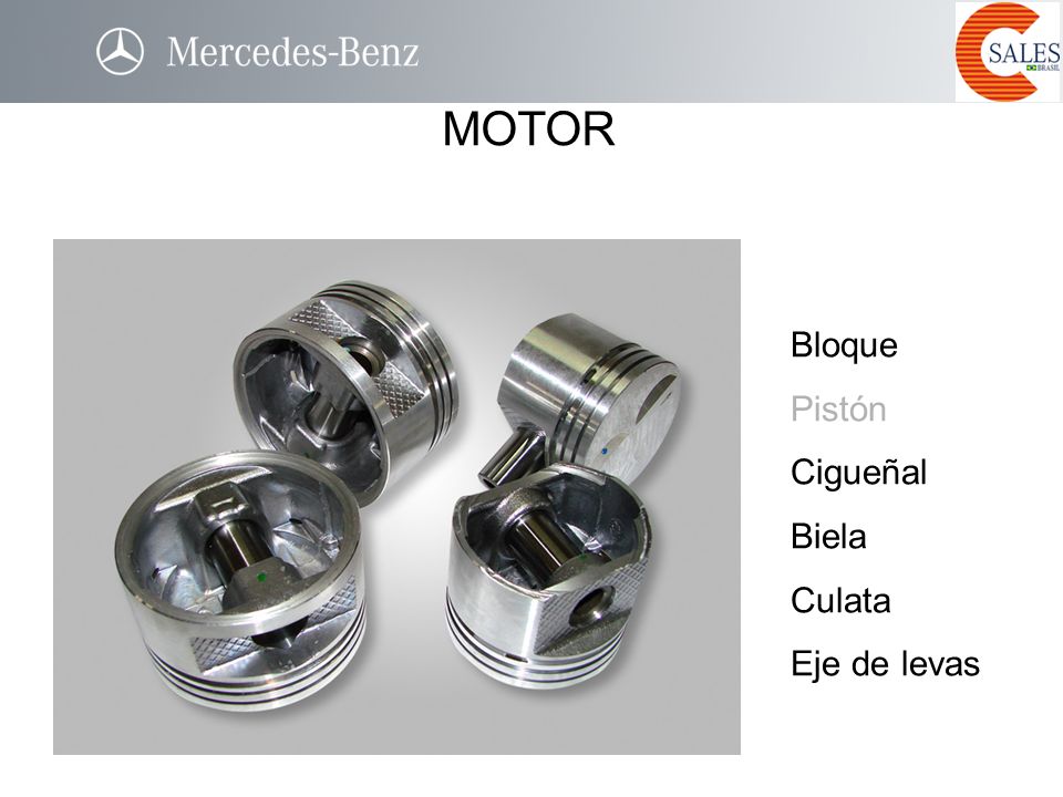 MOTOR Bloque Pistón Cigueñal Biela Culata Eje de levas PISTÃO
