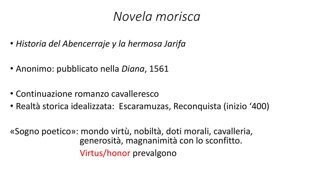 Novela morisca Historia del Abencerraje y la hermosa Jarifa