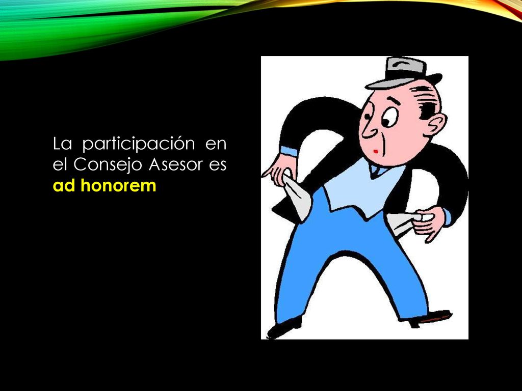 La participación en el Consejo Asesor es ad honorem