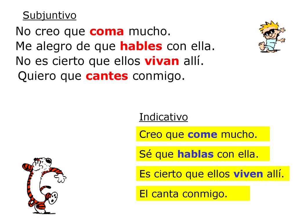 Me alegro de que hables con ella. No es cierto que ellos vivan allí.