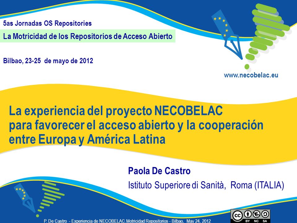 La experiencia del proyecto NECOBELAC