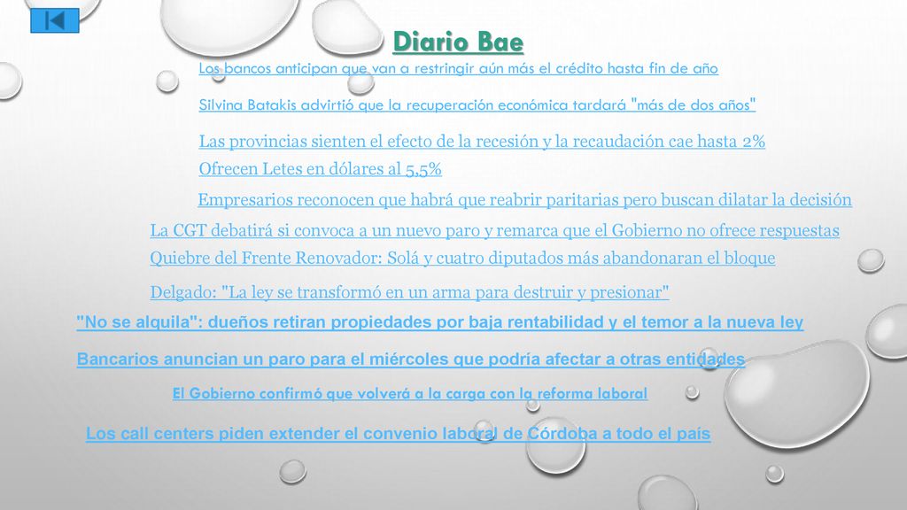Diario Bae Los bancos anticipan que van a restringir aún más el crédito hasta fin de año.