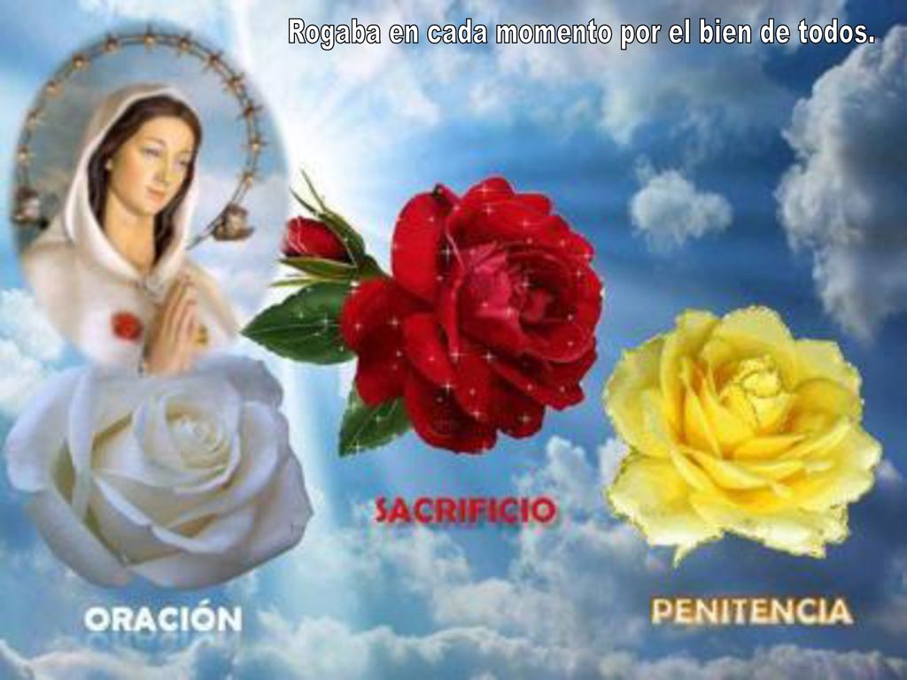 Rogaba en cada momento por el bien de todos.