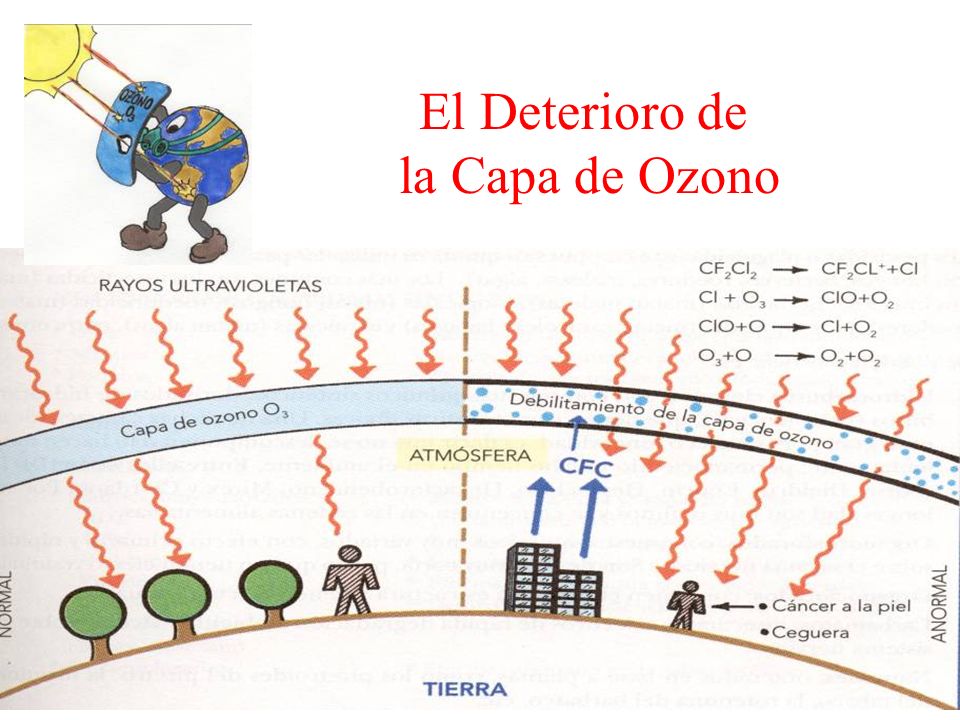 El Deterioro de la Capa de Ozono