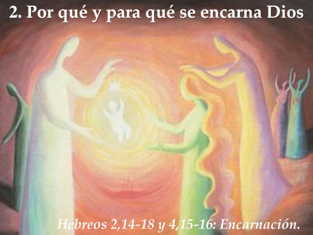 2. Por qué y para qué se encarna Dios