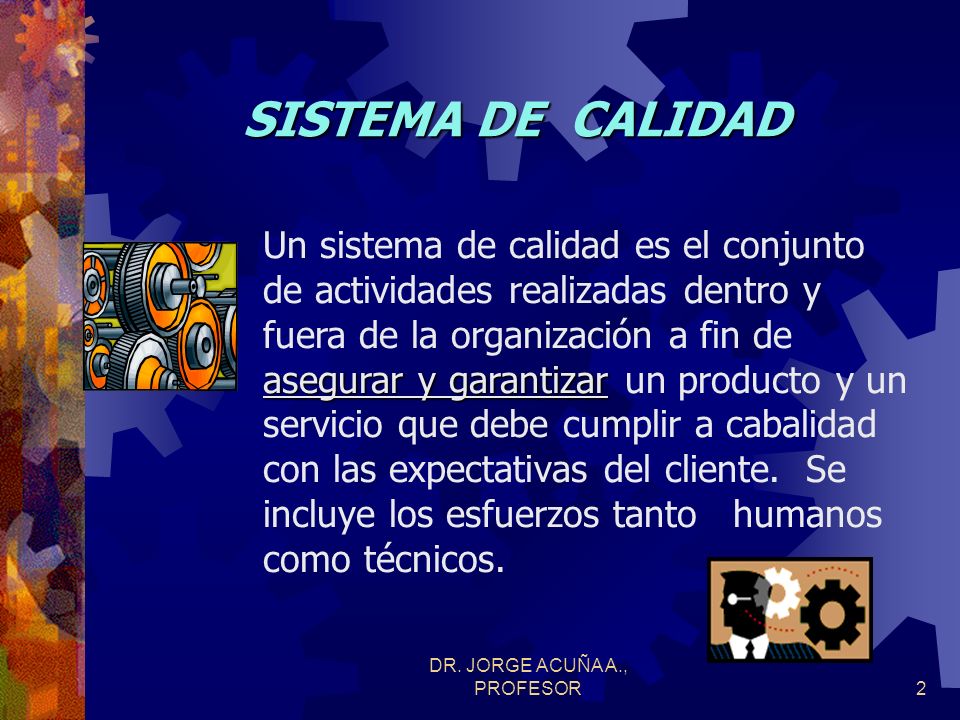 DR. JORGE ACUÑA A., PROFESOR