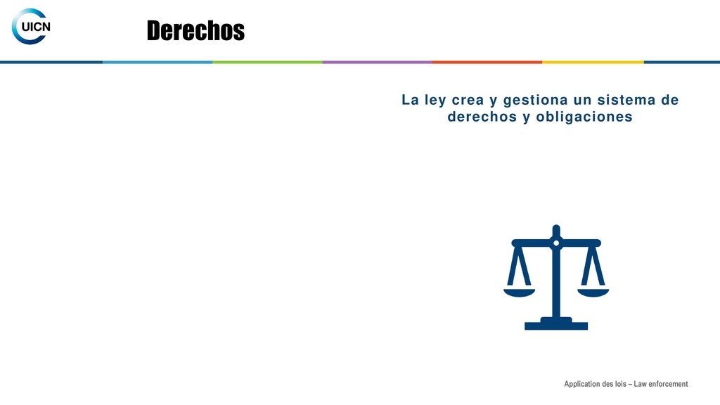 La ley crea y gestiona un sistema de derechos y obligaciones