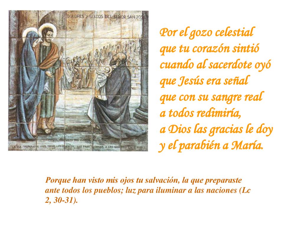 cuando al sacerdote oyó que Jesús era señal que con su sangre real