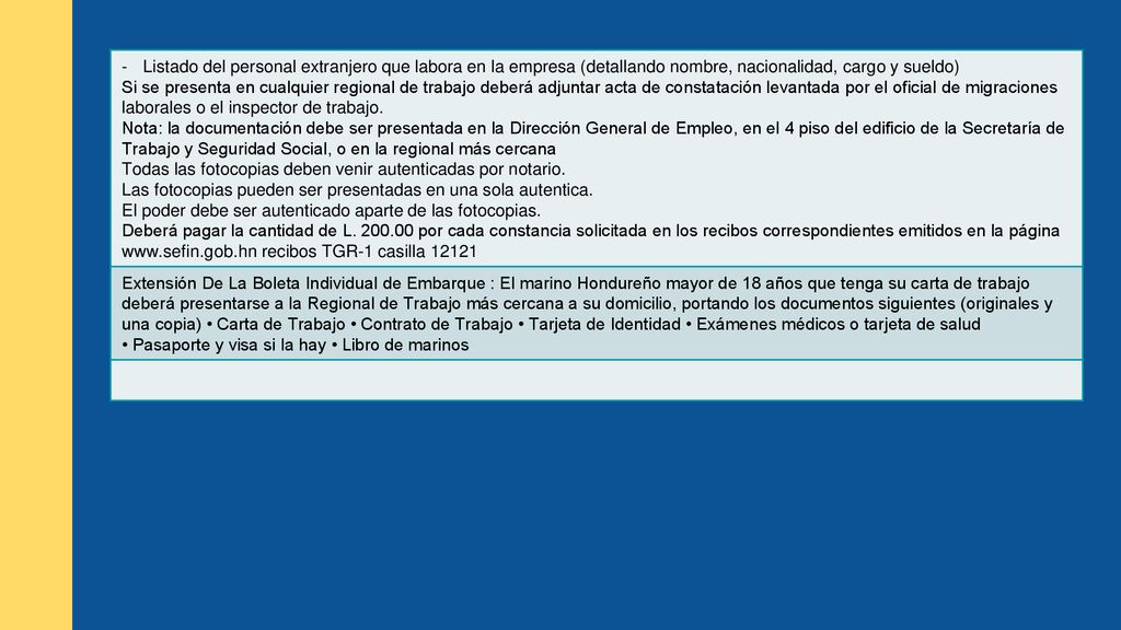Listado del personal extranjero que labora en la empresa (detallando nombre, nacionalidad, cargo y sueldo)