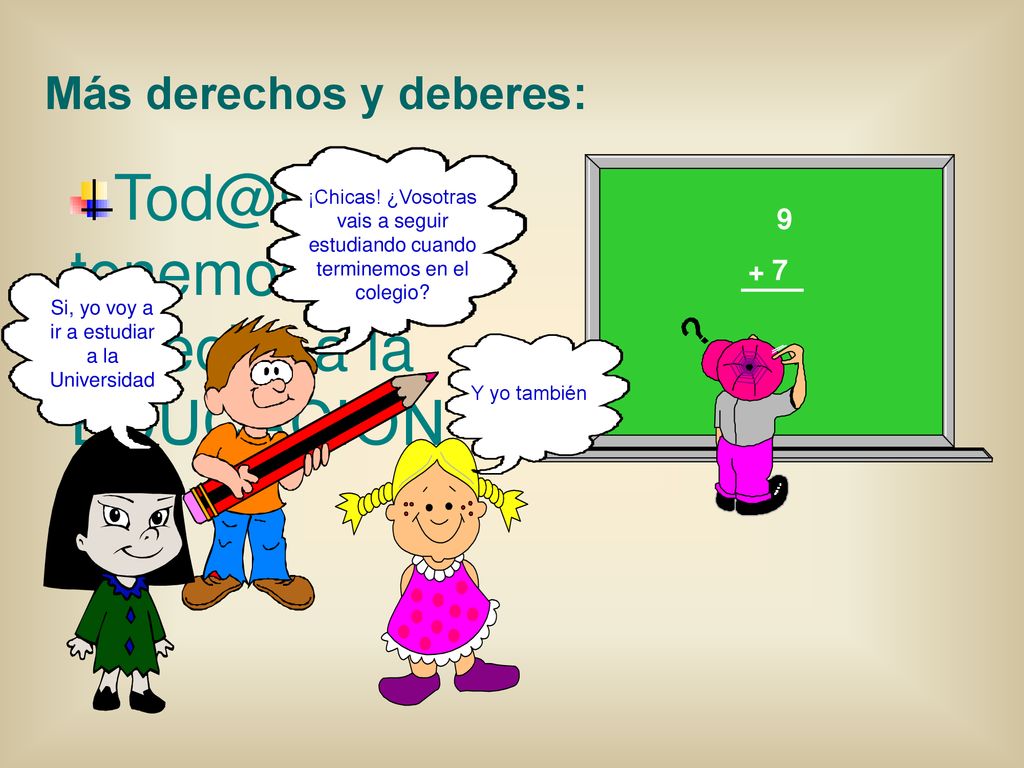 Si, yo voy a ir a estudiar a la Universidad