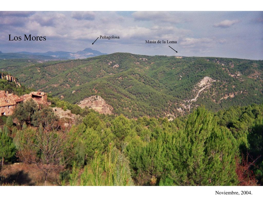Los Mores Masía de la Loma Peñagolosa Noviembre, 2004.