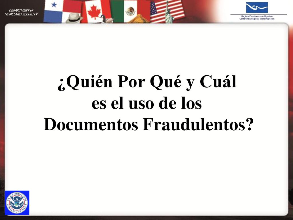 ¿Quién Por Qué y Cuál es el uso de los Documentos Fraudulentos