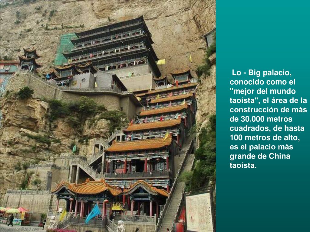 Lo - Big palacio, conocido como el mejor del mundo taoísta , el área de la construcción de más de metros cuadrados, de hasta 100 metros de alto, es el palacio más grande de China taoísta.