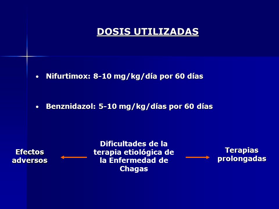 Dificultades de la terapia etiológica de la Enfermedad de Chagas
